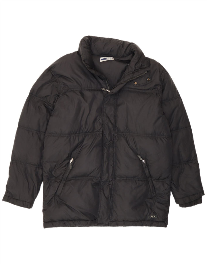 Fila Herre Polstret Jakke IT 46/48 Medium Sort