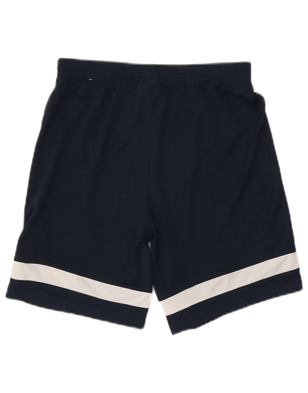 NIKE Drenge Dri Fit Sportshorts 12-13 år Large Navy Blue Colourblock