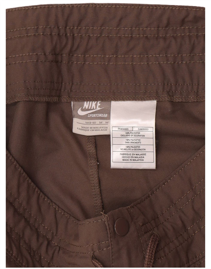 Nike Chino Shorts til kvinder UK 8/10 Small W34 Brown Polyester