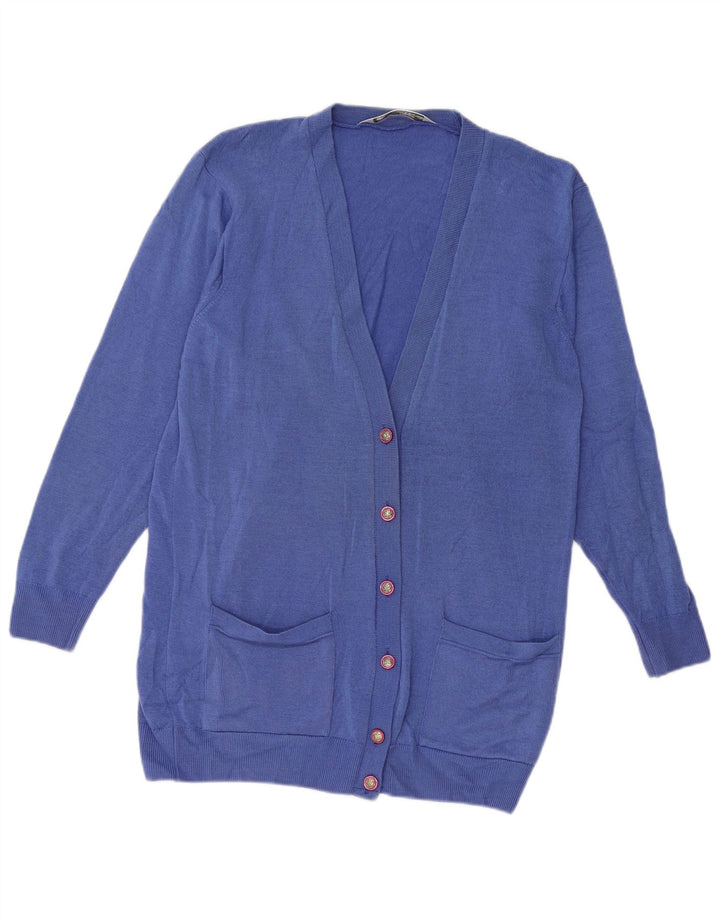 Marks & Spencer Dame St. Michael Cardigan Sweater UK 8 Small Blue