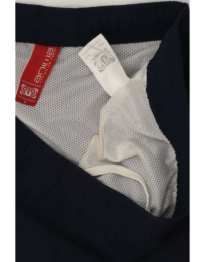 ANIMAL Herre grafiske svømmeshorts Medium Navy Blue Polyester