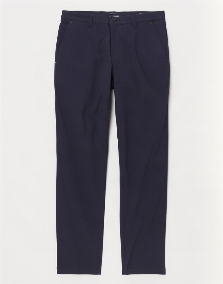 Hugo Boss Herre Slim Chino Bukser W30 L31 Marineblå Polyester