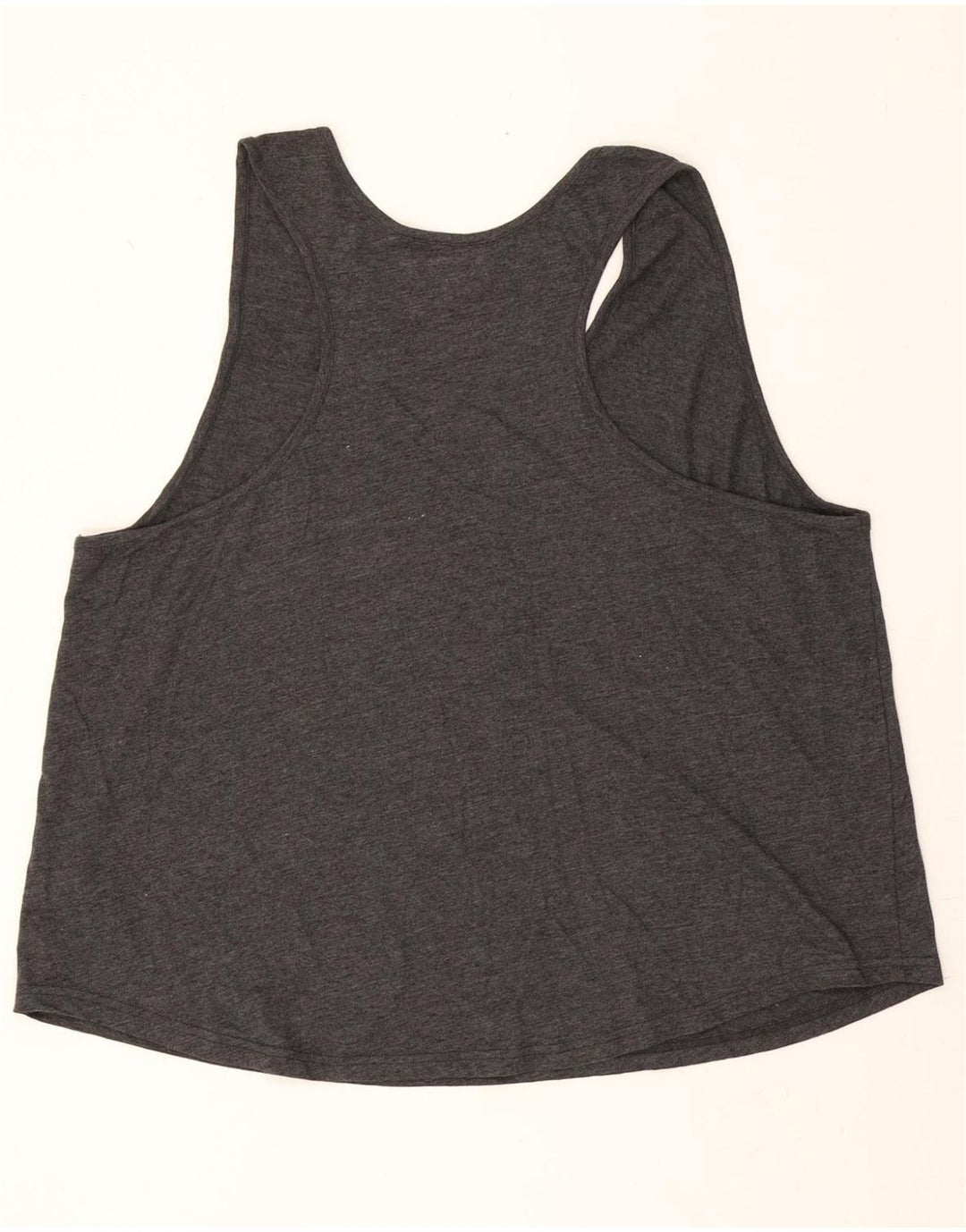 WRANGLER Womens Graphic Vest Top UK 22 3XL Grey Polyester Vintage Wrangler and Second-Hand Wrangler from Messina Hembry 