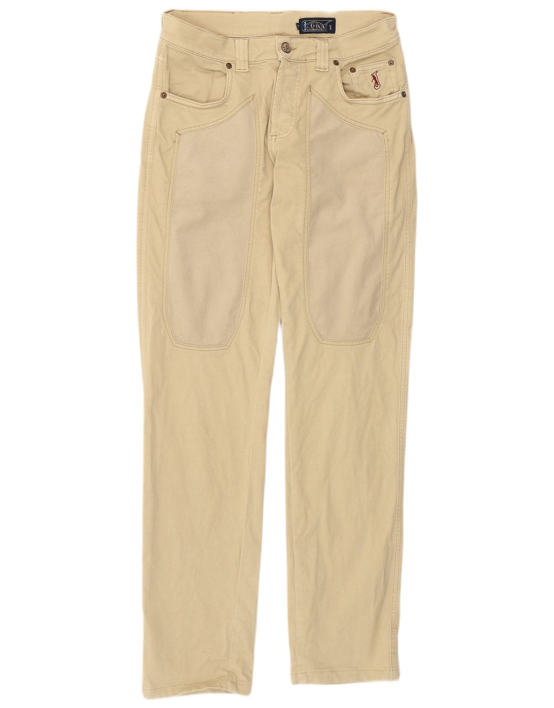 Jeckerson Herre Tapered Jeans W31 L31 Beige Bomuld