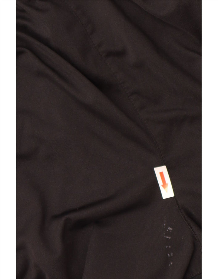 Nike Herre Dri Fit grafiske sportsshorts XL sort polyester