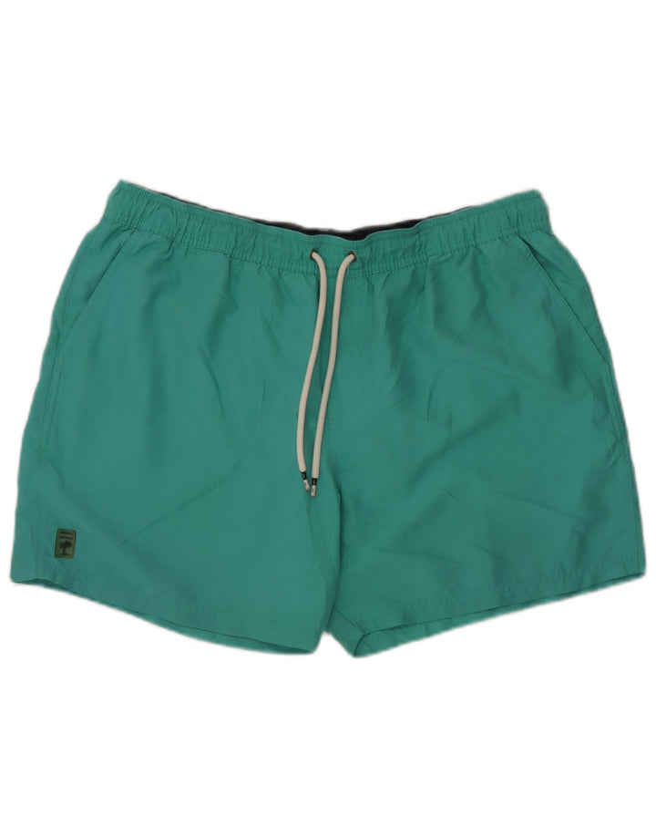 Marks & Spencer Badeshorts til mænd XL Grøn polyester