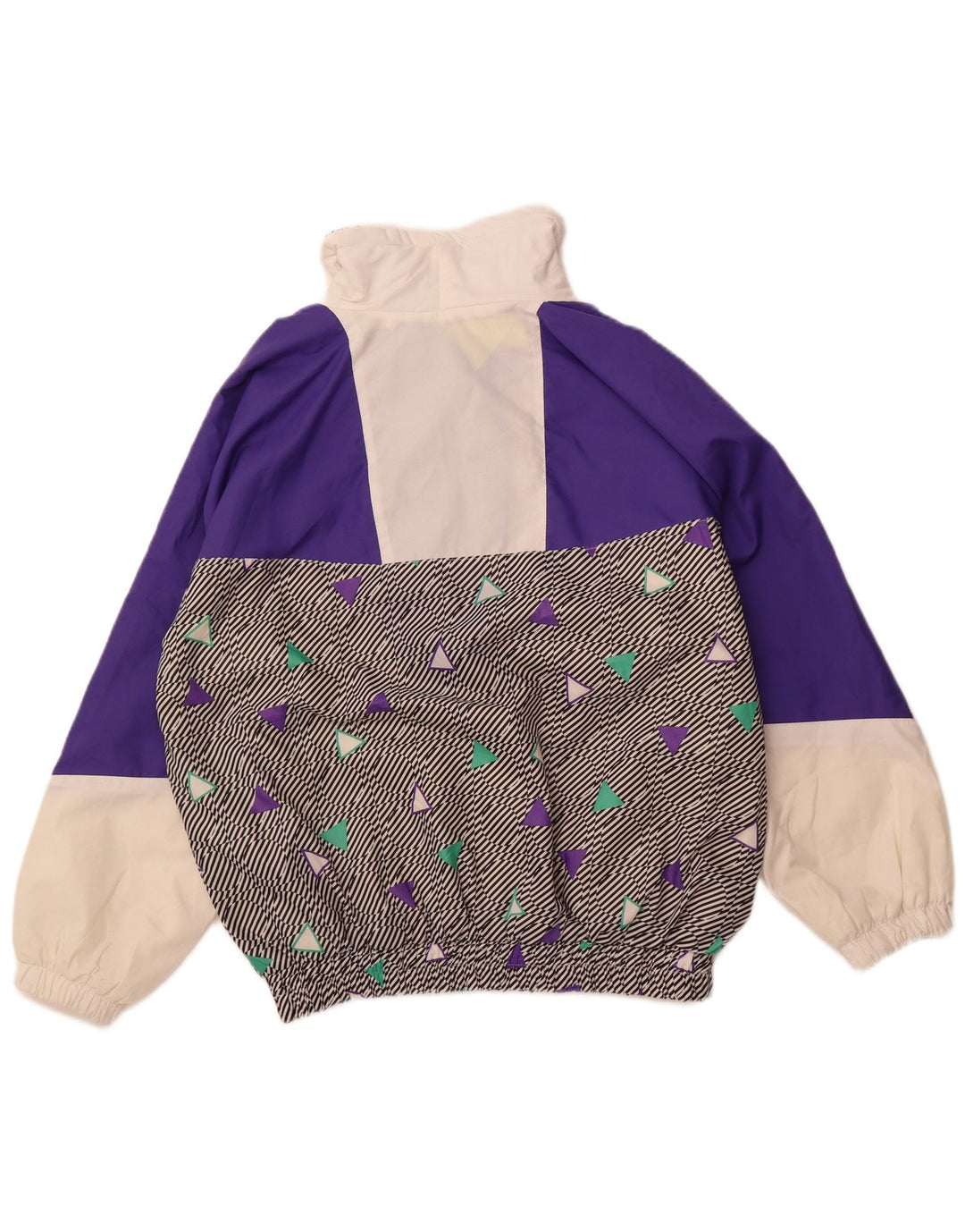 RODEO Herre Hættetrøje Skijakke UK 40 Stor Lilla Colourblock