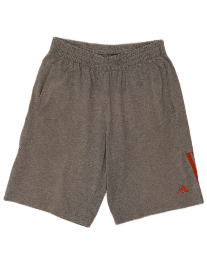 Adidas Sportsshorts til drenge 13-14 år Grå Flecked