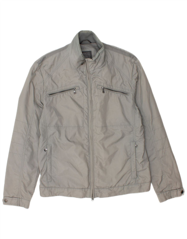 Geox Herre Utility Jacket UK 40 Large Grå Polyamid
