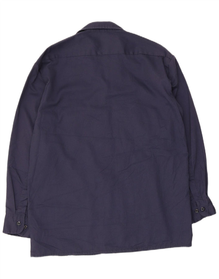 Dickies herreskjorte medium marineblå polyester