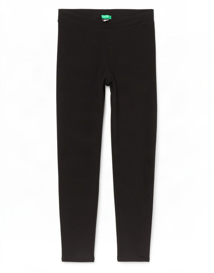 Benetton Dame Leggings UK 12Medium Sort