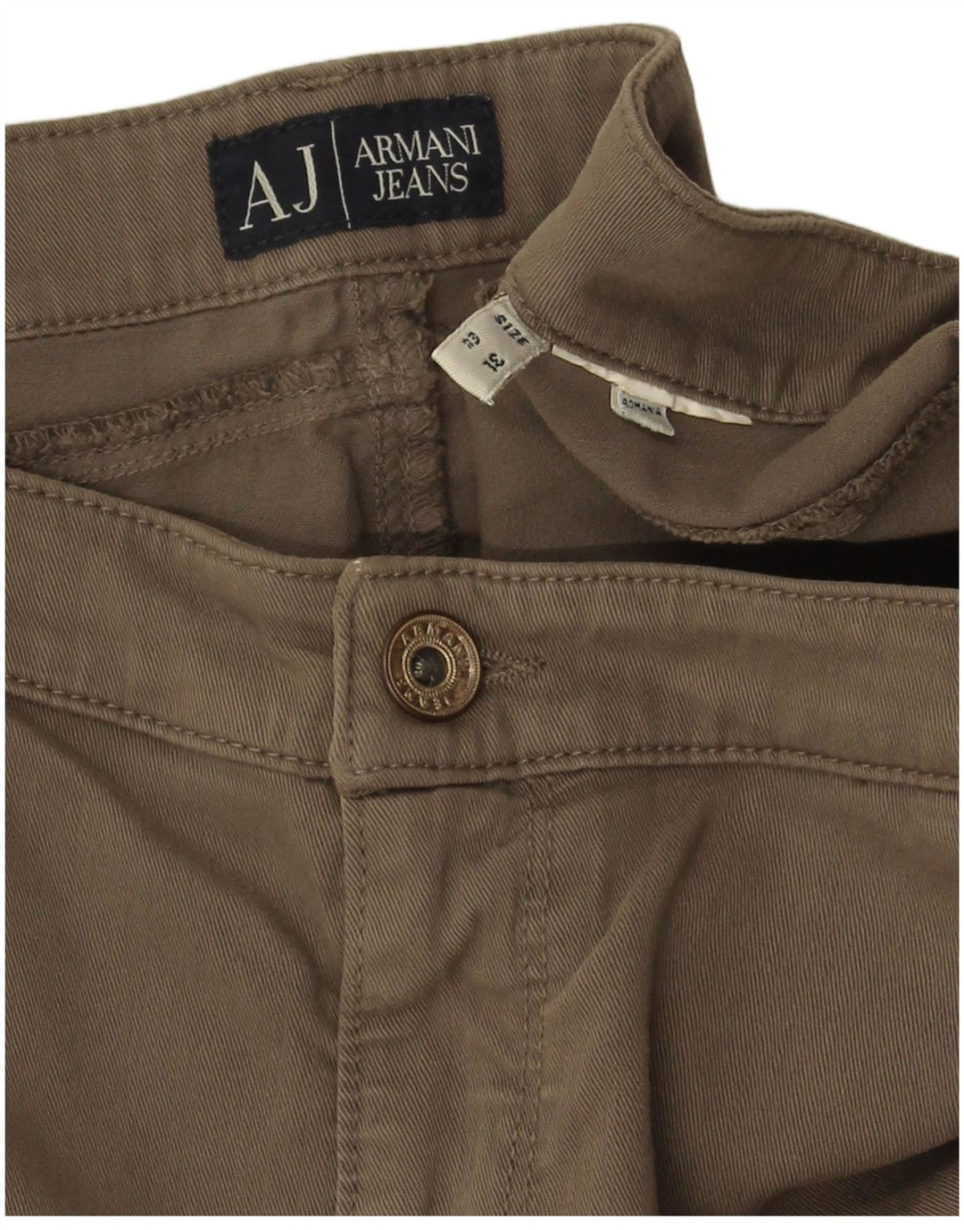 ARMANI Slim Casual Bukser til kvinder W31 L28 Beige
