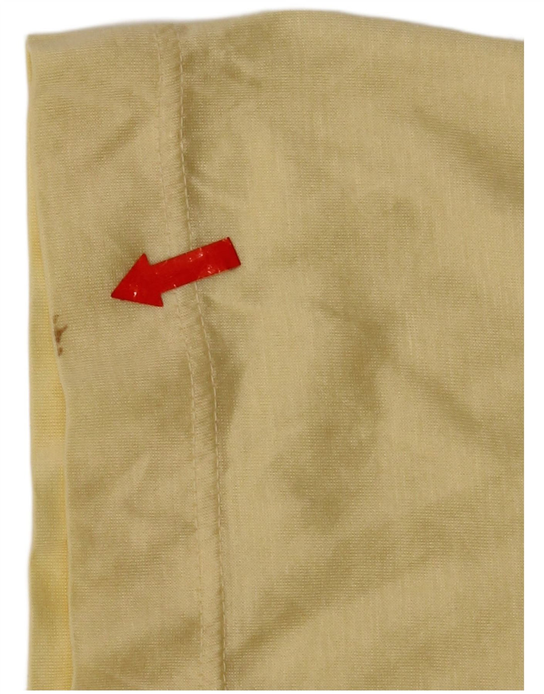 Vintage herre poloshirt lille gul bomuld
