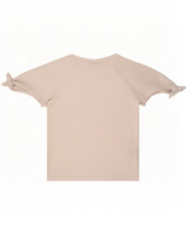 Gap Dame Oversized Bluse Top UK 2 2XS Hvid Bomuld