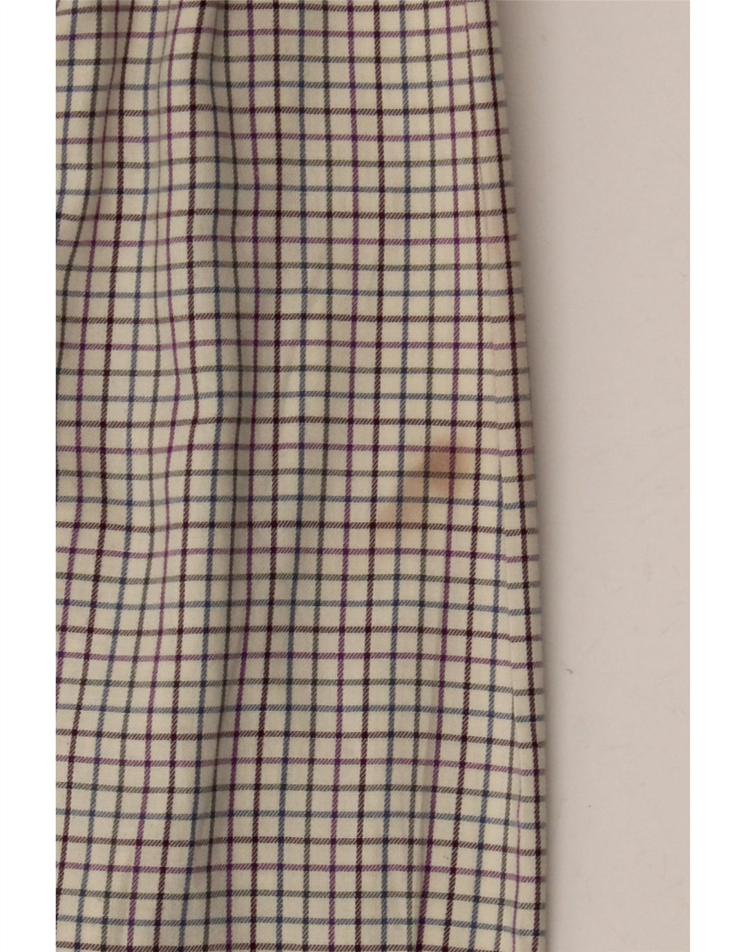Barbour Herreskjorte XL Off White Ternet bomuld