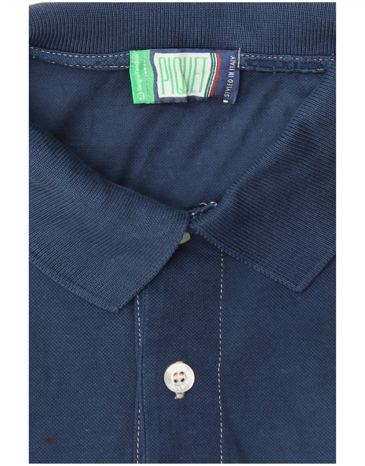 SERGIO TACCHINI Poloshirt til mænd Medium Navyblå
