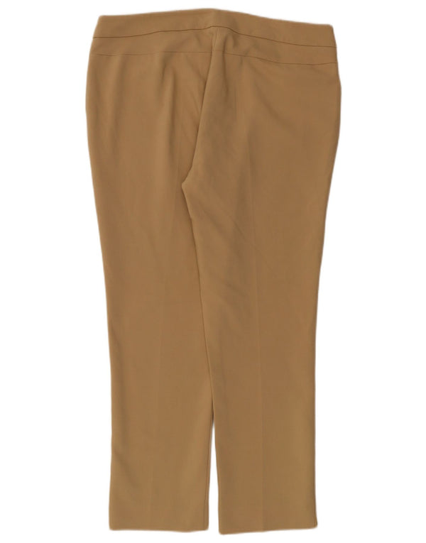 Hobbs Dame Slim Fit Casual Bukser UK 14 Large W34 L27 Beige Bomuld