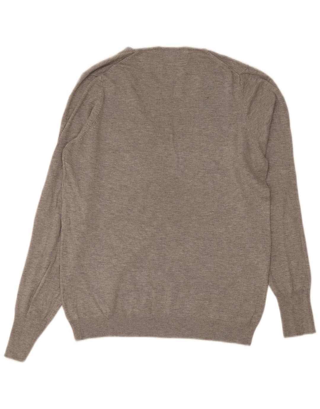 Zara Herre V-hals sweater Stor Grå