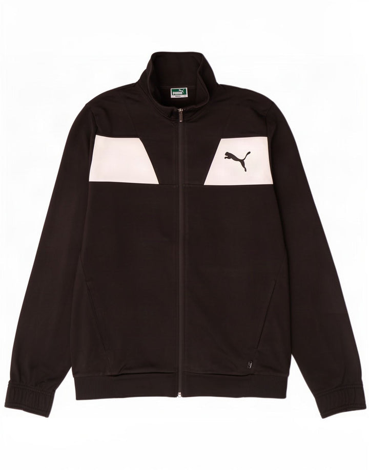 Puma Træningsdragt til mænd Topjakke Medium Sort Colourblock Polyester