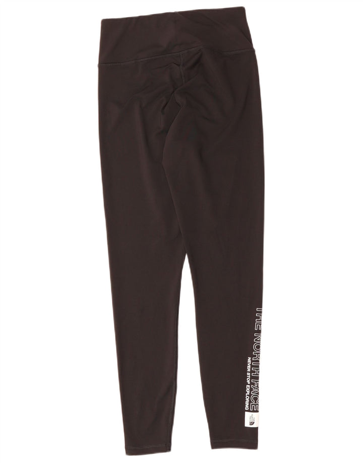 THE NORTH FACE Grafiske Leggings til kvinder UK 8 Lille sort polyester