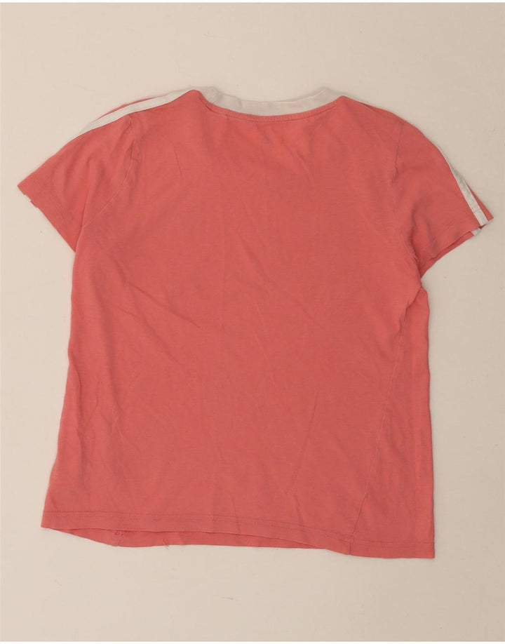 ADIDAS T-shirt til piger 11-12 år Pink Colourblock Bomuld