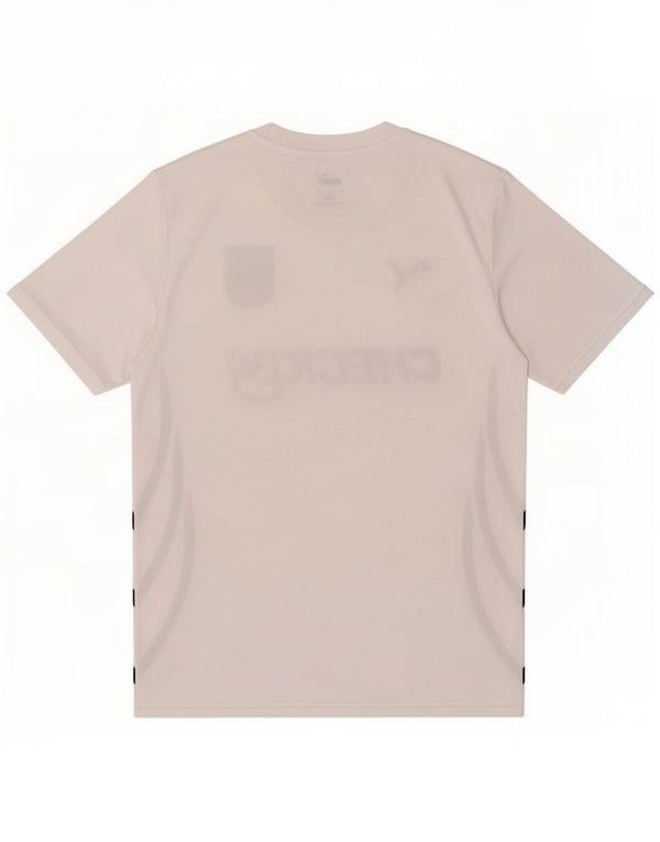 Puma Herre Deutshland Grafisk T-Shirt Top Medium Hvid Polyester