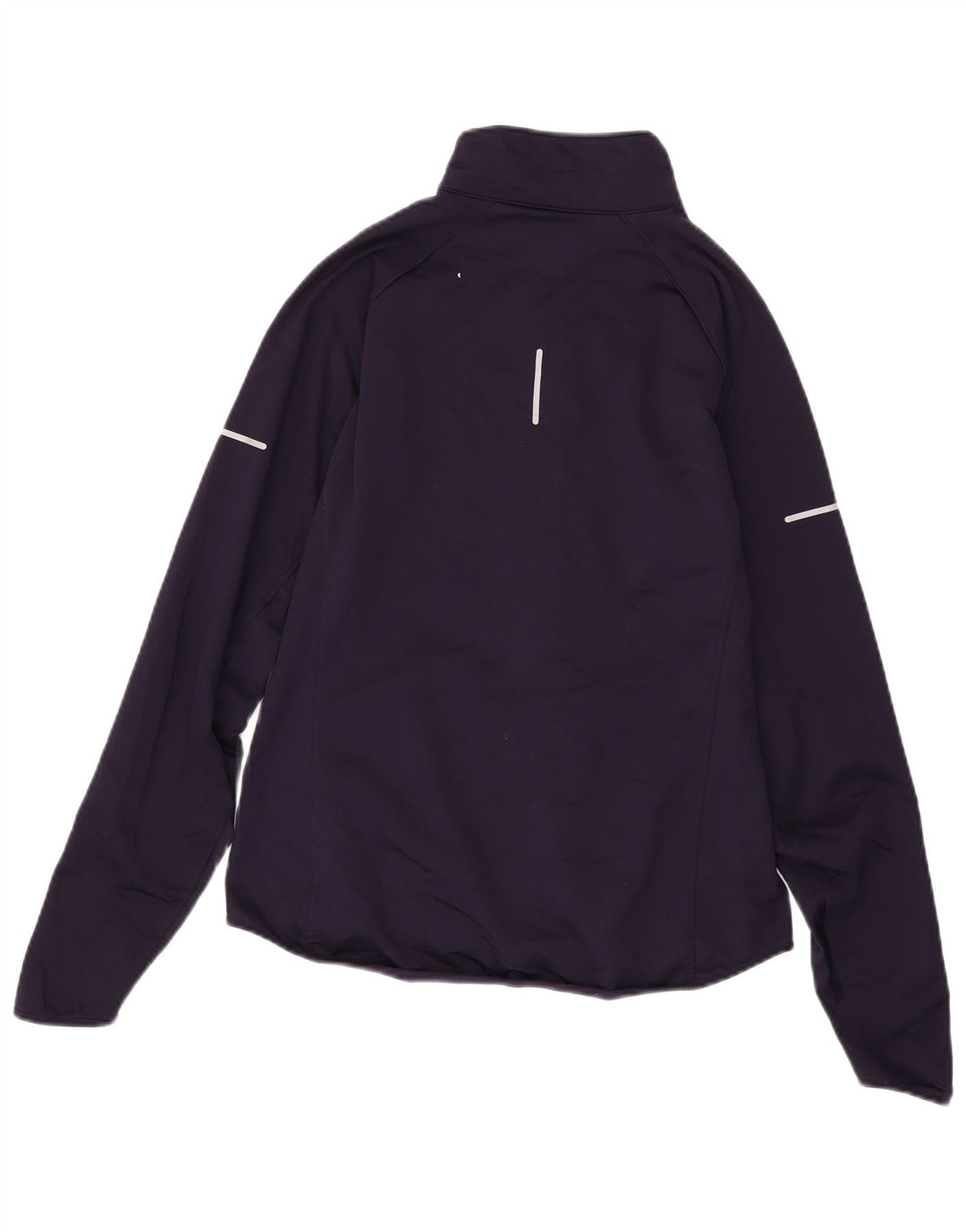 NIKE Dri Fit træningsdragt topjakke UK 14 Stor lilla polyester