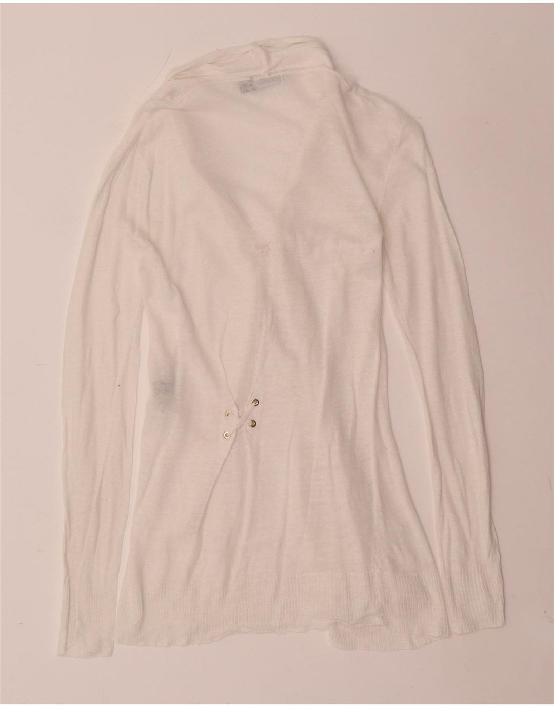 Max & Co. Dame cardigan sweater UK 8 Small White Linen