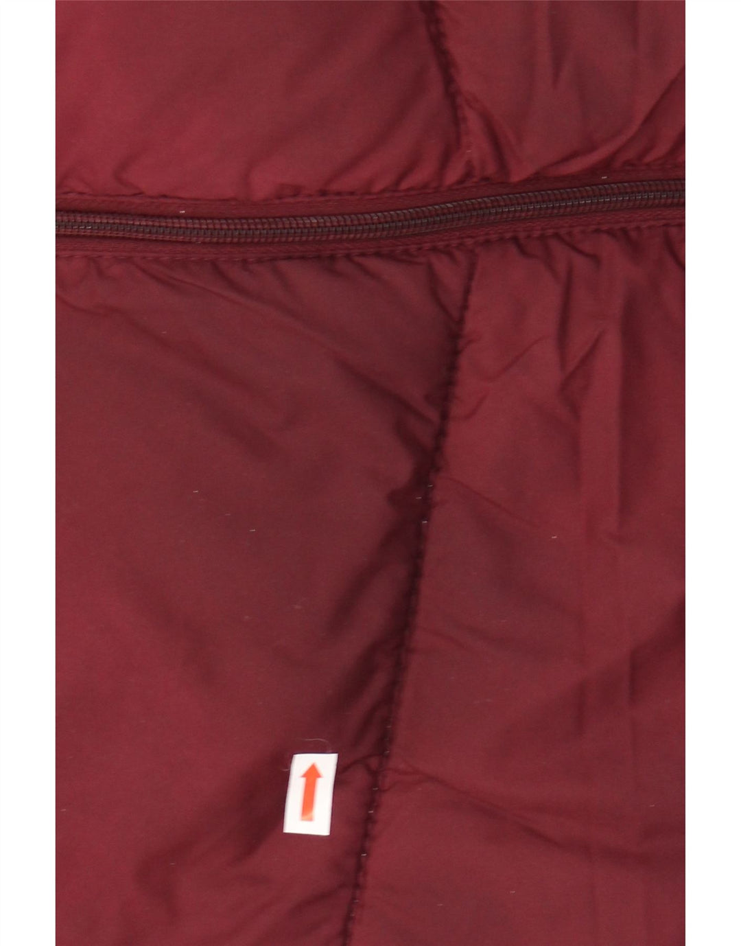 JACK & JONES Herre hættepolstret jakke UK 40 Large Burgundy Polyester