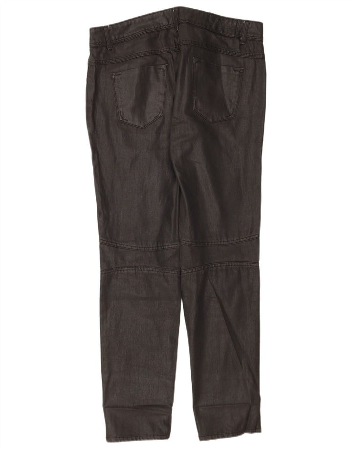 Zara Dame Slim Jeans EU 42 Large W32 L30 Sort
