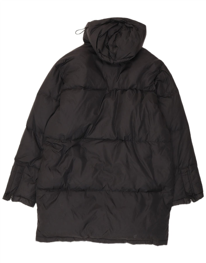 Levi's Herre hættepolstret frakke UK 42 XL sort polyamid