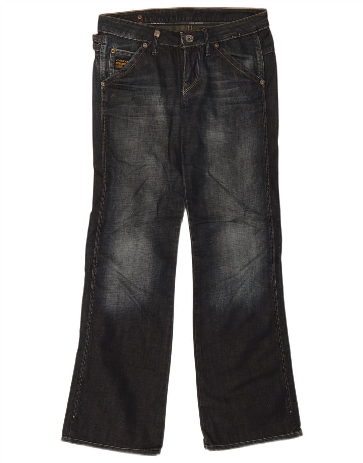 G-Star Dame Bootcut Jeans W25 L29 Marineblå Colourblock Bomuld