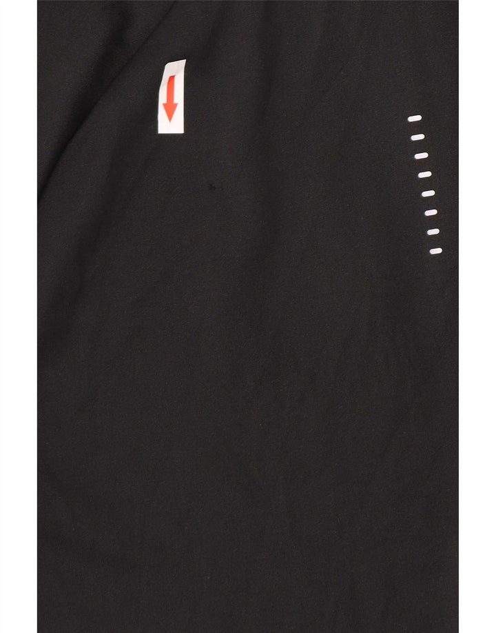 Nike Herre lynlåshals Grafisk Pullover træningsdragt Top XS Sort polyester