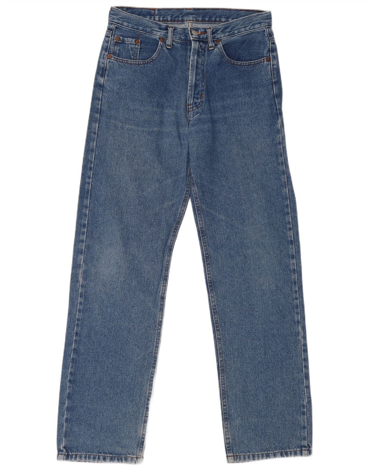 Levi's Dame 501 Straight Jeans W32 L30 Blå Bomuld