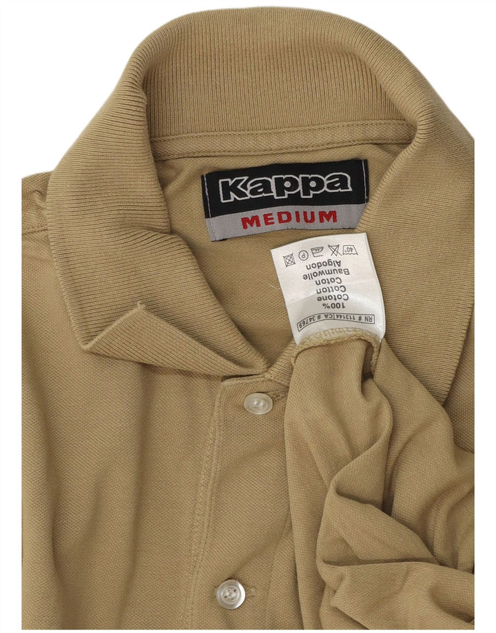 Kappa herre poloshirt Medium Khaki Bomuld