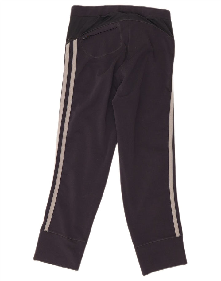 Adidas Dame Capri Leggings UK 8 Small Black Polyester