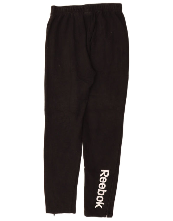 Reebok Boys Graphic Tracksuit Bukser 14-15 år XL Sort Polyester