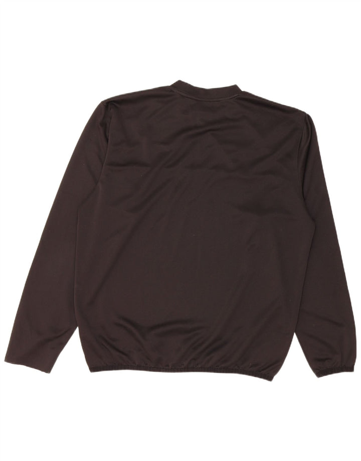 Puma Herre Top Langærmet Stor Sort Polyester