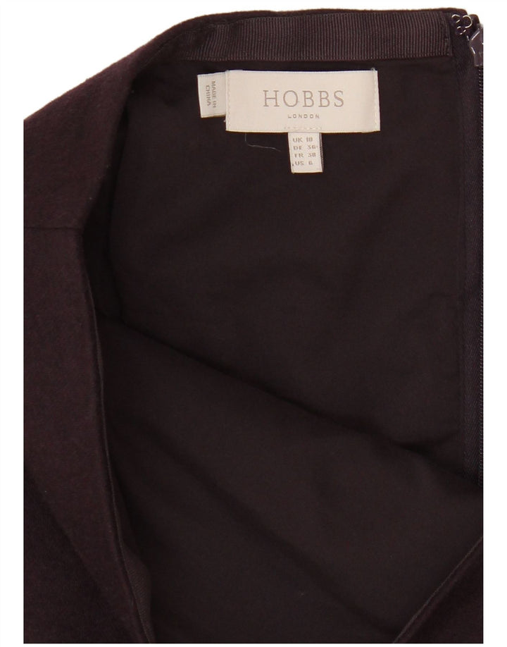 Hobbs Pencil Nederdel til kvinder UK 10 Small W28 Purple Polyester