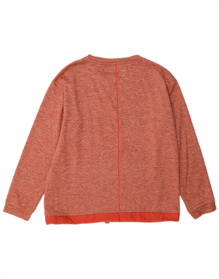 Berghaus Dame Sweatshirt Jumper UK 12 Medium Rød Flecked