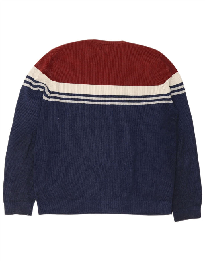 Marks & Spencer Herre sweater med rund hals XL marineblå bomuld