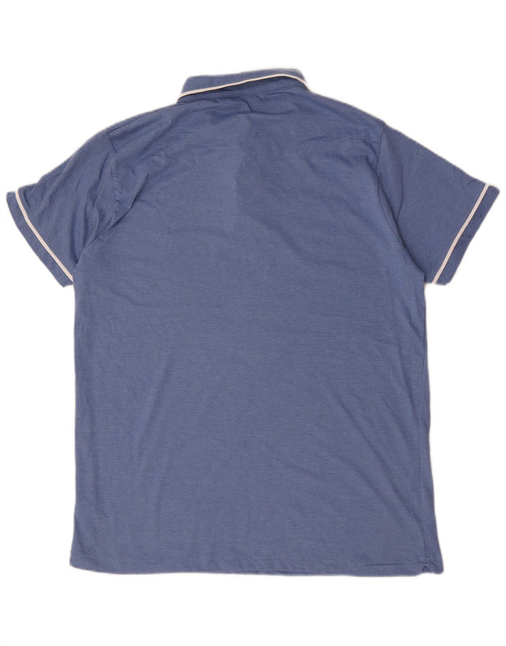 French Connection Herre poloshirt XL blå bomuld