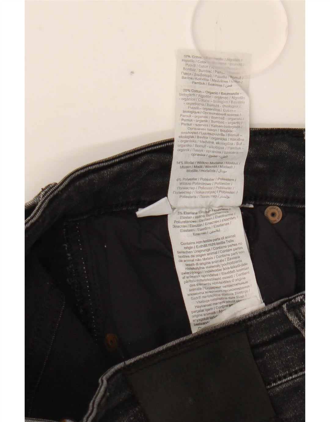 Jack & Jones Herre Slim Jeans W30 L34 Sort Bomuld