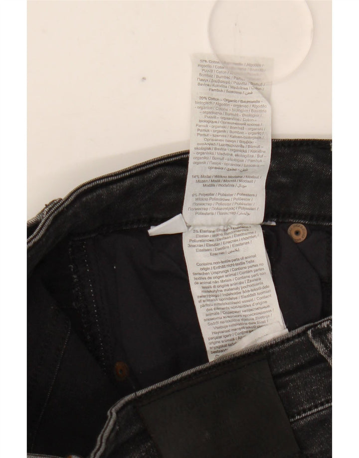 Jack & Jones Herre Slim Jeans W30 L34 Sort Bomuld