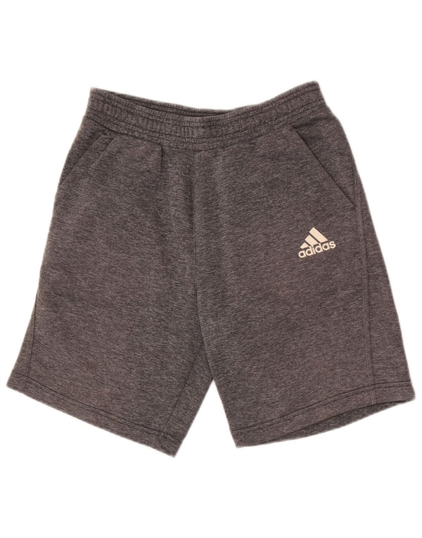 Adidas Boys Climalite Sportshorts 13-14 år Grå polyester