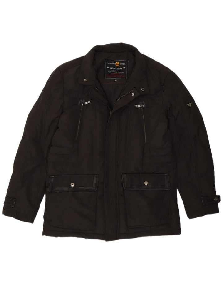 Navigare Polstret Herrejakke UK 38 Medium Sort Polyester