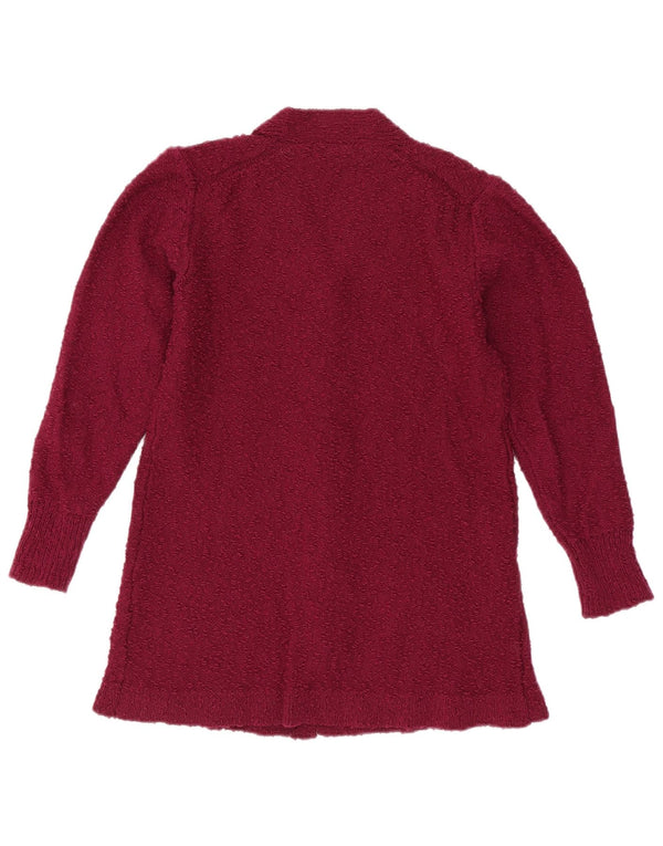 Vintage pige cardigan sweater 6-7 år Burgundy