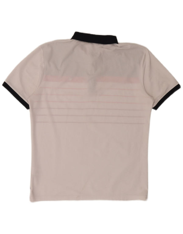 Calvin Klein Poloshirt til mænd Stor hvid Colourblock Polyester