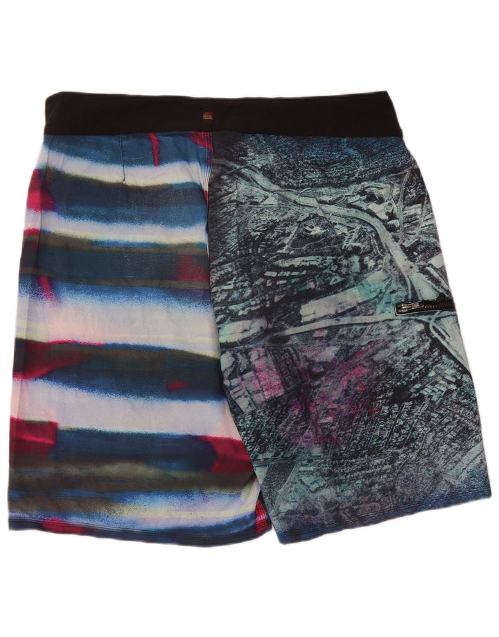 QUIKSILVER Badeshorts til mænd Stor flerfarvet Colourblock Polyester