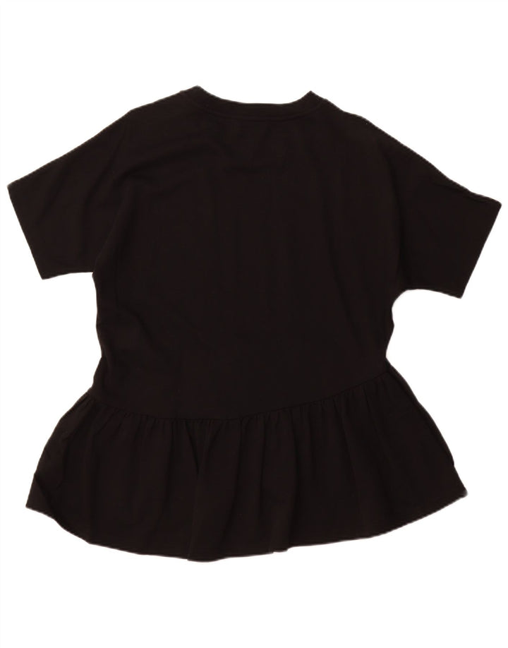 COS Damebluse Top UK 10 Small Black Bomuld